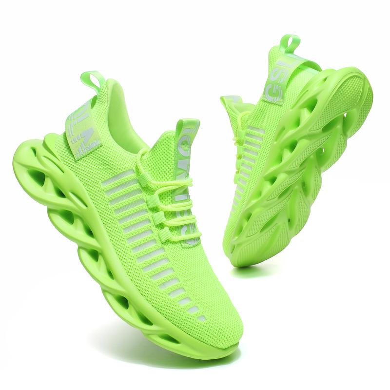 Men's Ultra-light Textured Design Color-block Lace-Up Trainer As Valentine's Day Outfit,Casual Twist Sole Design Comfortable Sports Running Shoes,Fasionable Walking and Jogging Training Sneakers fot Outdoor or Daily Wear Sports Shoes Runner Footwear Boy