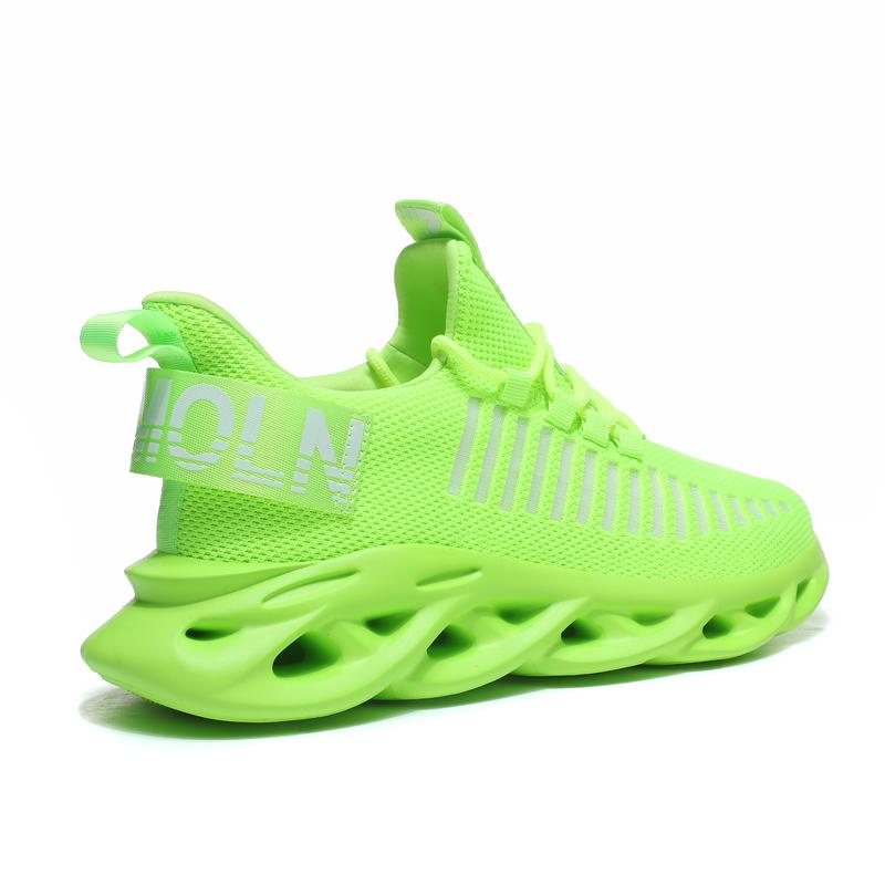 Men's Ultra-light Textured Design Color-block Lace-Up Trainer As Valentine's Day Outfit,Casual Twist Sole Design Comfortable Sports Running Shoes,Fasionable Walking and Jogging Training Sneakers fot Outdoor or Daily Wear Sports Shoes Runner Footwear Boy