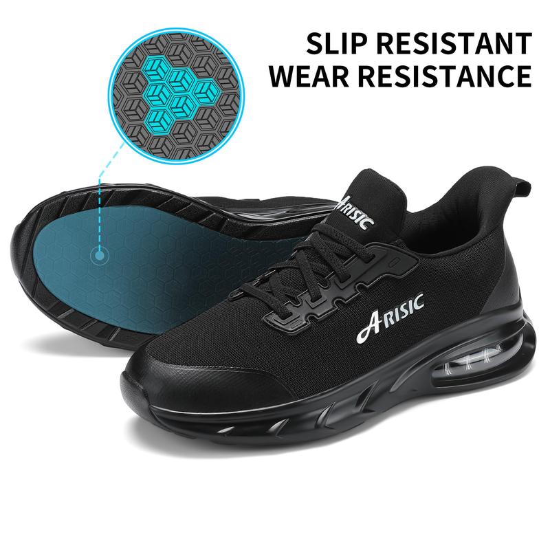 Non Slip Work Shoes for Men Waterproof Slip On Sneakers Comfortable Restaurant Kitchen Chef Slip Resistant Walking Shoes Hands Free Slip in Sneaker Men Footwear