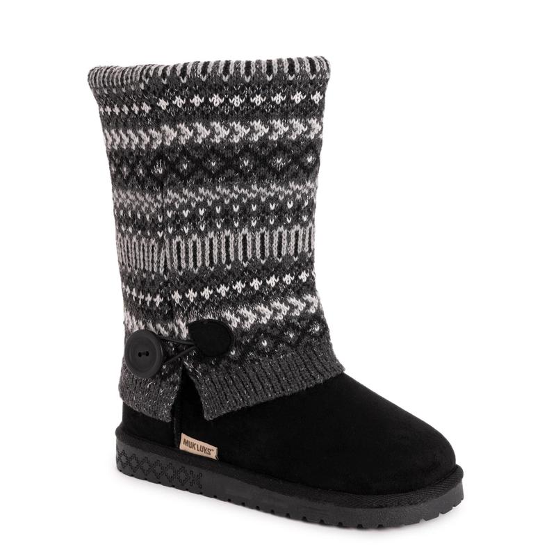 MUK LUKS Women's Jananie Cozy Sweater Boot