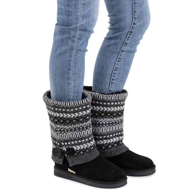 MUK LUKS Women's Jananie Cozy Sweater Boot