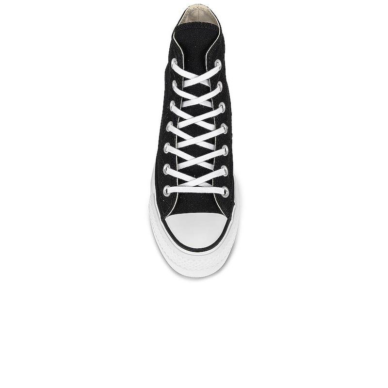 Converse Chuck Taylor All Star Lift Hi Sneaker in Black & White