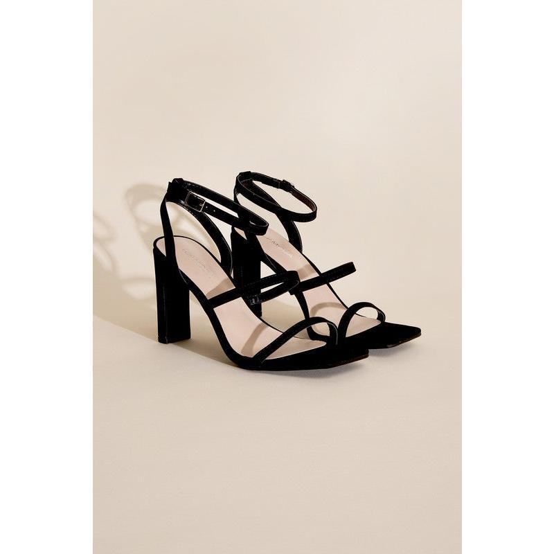 DEVIN-8 Ankle Strap Heels