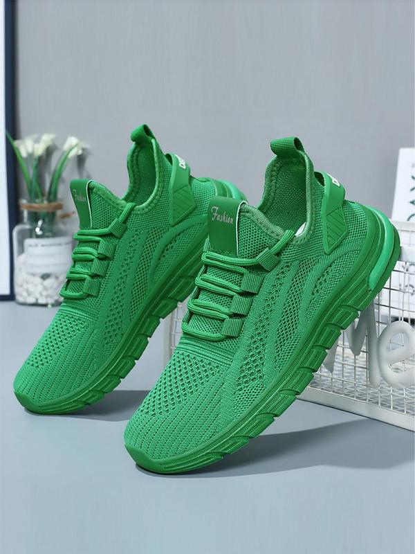 Women's Fashionable Lace Up Low Top Sneakers, Casual Breathable Comfortable Sports Running Shoes, All-match Basic Shoes for Daily Wear, Girl Walking Shoes