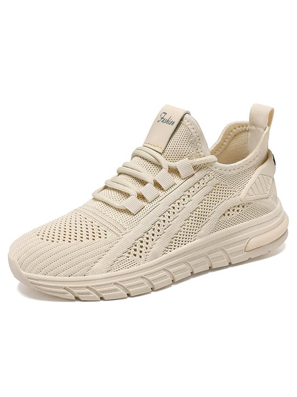 Women's Fashionable Lace Up Low Top Sneakers, Casual Breathable Comfortable Sports Running Shoes, All-match Basic Shoes for Daily Wear, Girl Walking Shoes