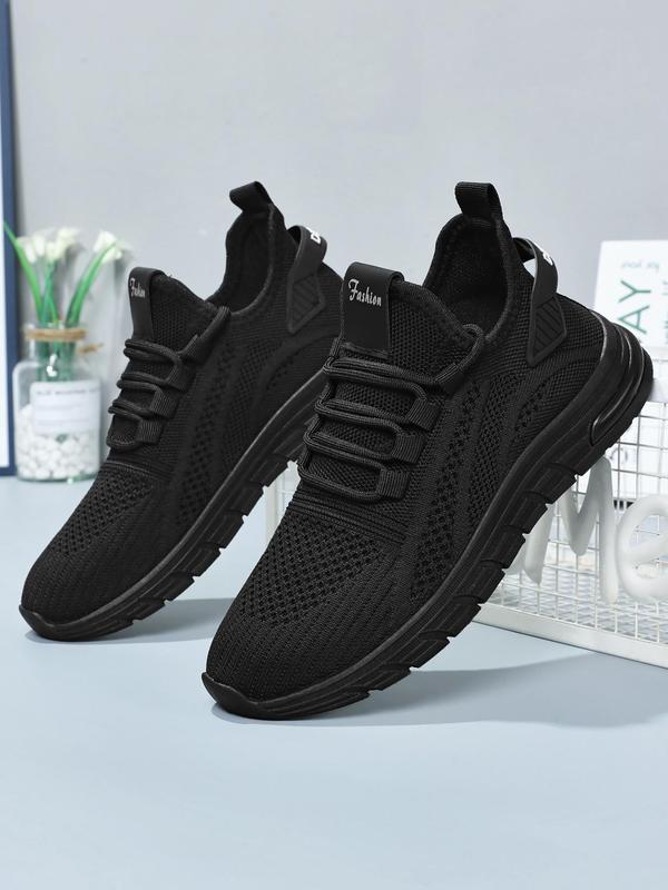 Women's Fashionable Lace Up Low Top Sneakers, Casual Breathable Comfortable Sports Running Shoes, All-match Basic Shoes for Daily Wear