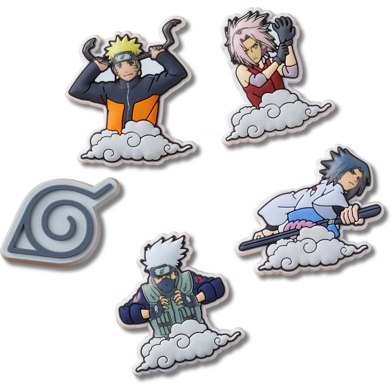 Crocs Jibbitz Naruto Uzumaki Character Shoe Charms 5-Pack