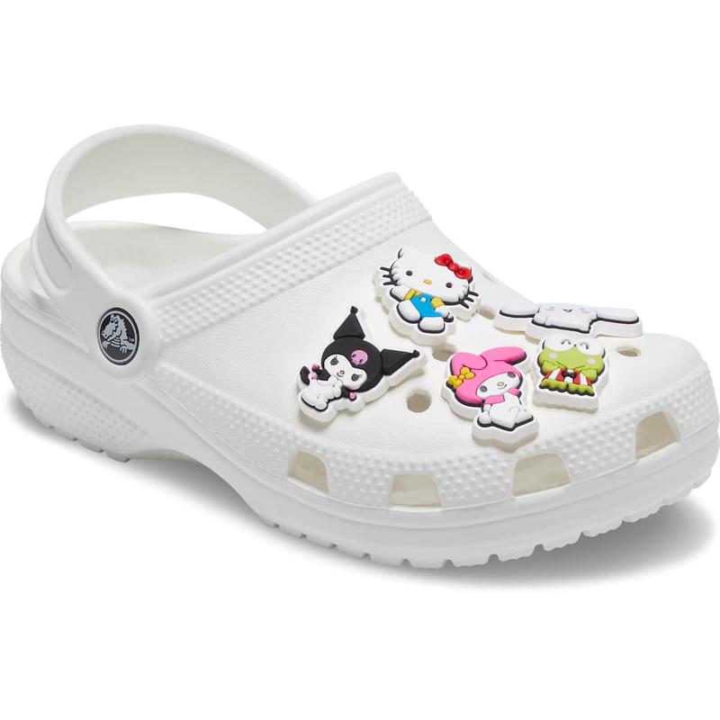 Crocs Jibbitz Sanrio Hello Kitty and Cinnamoroll Anime Shoe Charms 5-Pack