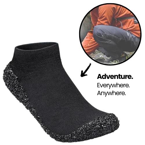 Socks Shoes Minimalist Shoes , Lightweight Breathable Wide Toes Barefoot shoes，( Slip On Like Socks,Protect Like Shoes, And Feel LikeSweatpants On Your Feet)