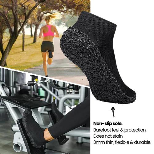 Socks Shoes Minimalist Shoes , Lightweight Breathable Wide Toes Barefoot shoes，( Slip On Like Socks,Protect Like Shoes, And Feel LikeSweatpants On Your Feet)