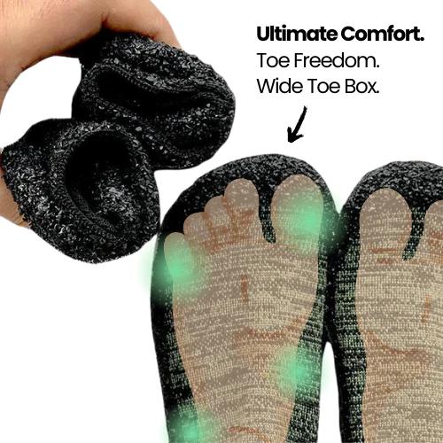 Socks Shoes Minimalist Shoes , Lightweight Breathable Wide Toes Barefoot shoes，( Slip On Like Socks,Protect Like Shoes, And Feel LikeSweatpants On Your Feet)