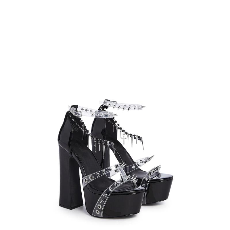 Holy Revelation Platform Heels - Spiked