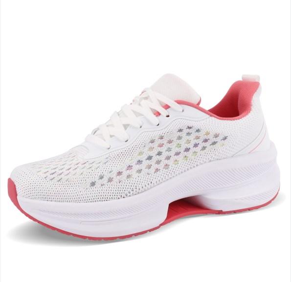 Womens Walking Shoes Non Slip Running Sneakers Fashion Comfort Tennis Athletic Casual Shoes for Work Nursing Food Service Sports Shoes Trainer Girl Closed Footwear Runner Training