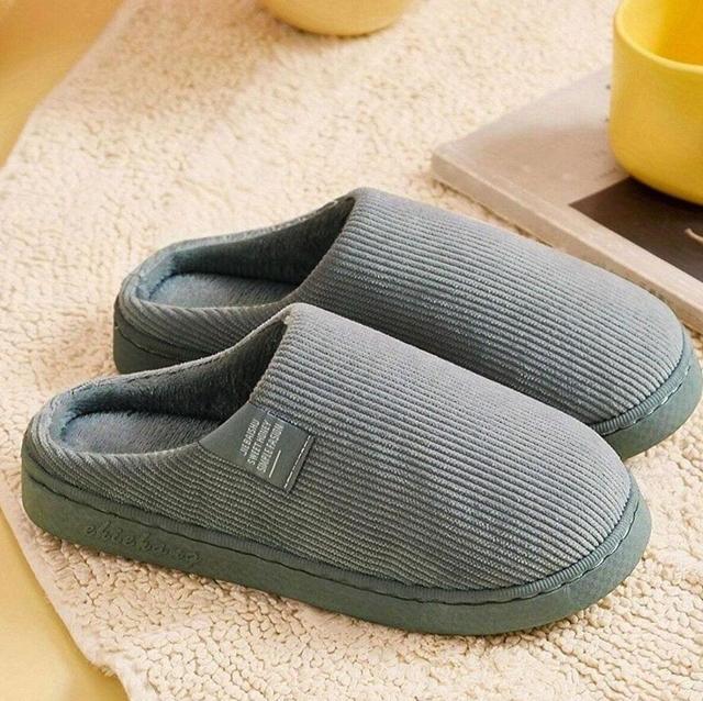 Men's Indoor College Style Slippers with Letter Tag Decoration - Footwear, Boy