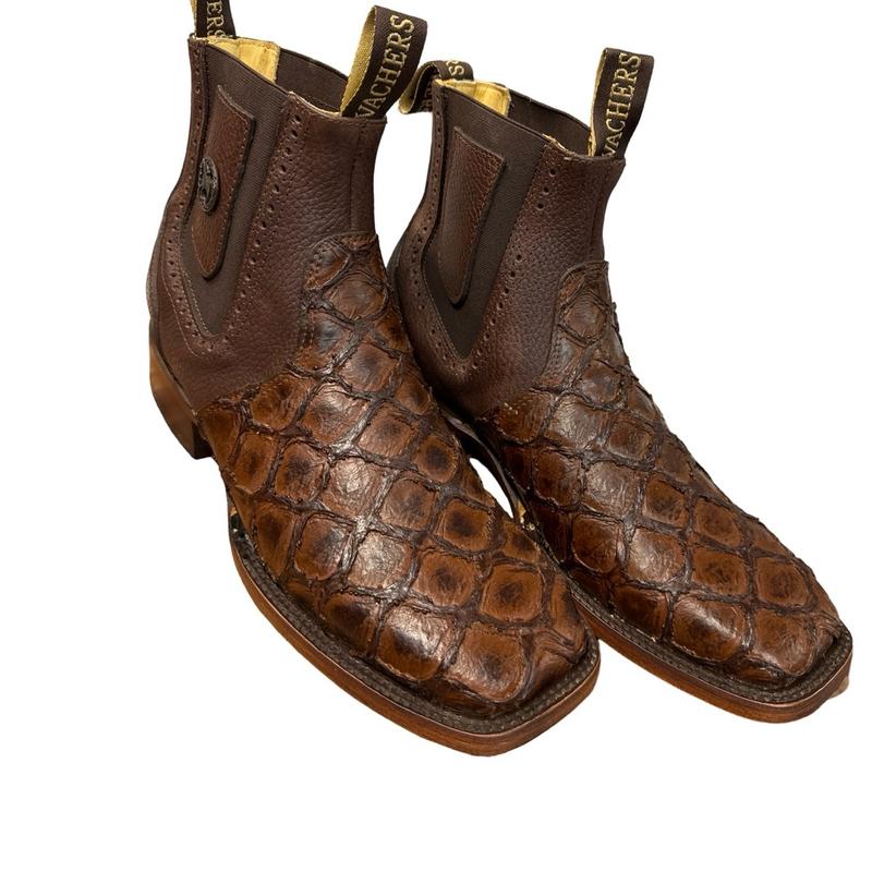 Botín Pescado Piraruco 100% Cuero Vacuno para Caballero - Zapatos Hombre Footwear