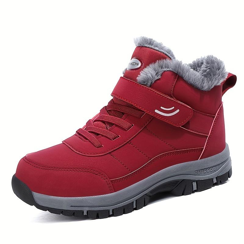 Cotton Shoes Winter Velvet Thickened Warm Ladies Waterproof Snow Boots Coldproof Cotton Boots For The Elderly And Middle-aged Walking Shoes