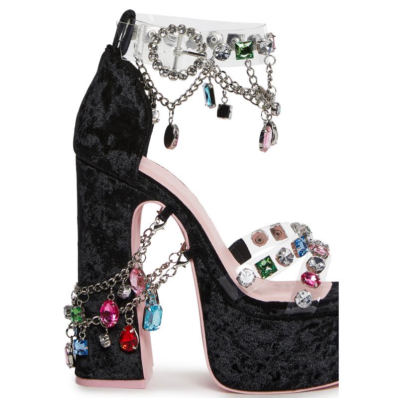 Holy Revelation Platform Heels - Gem