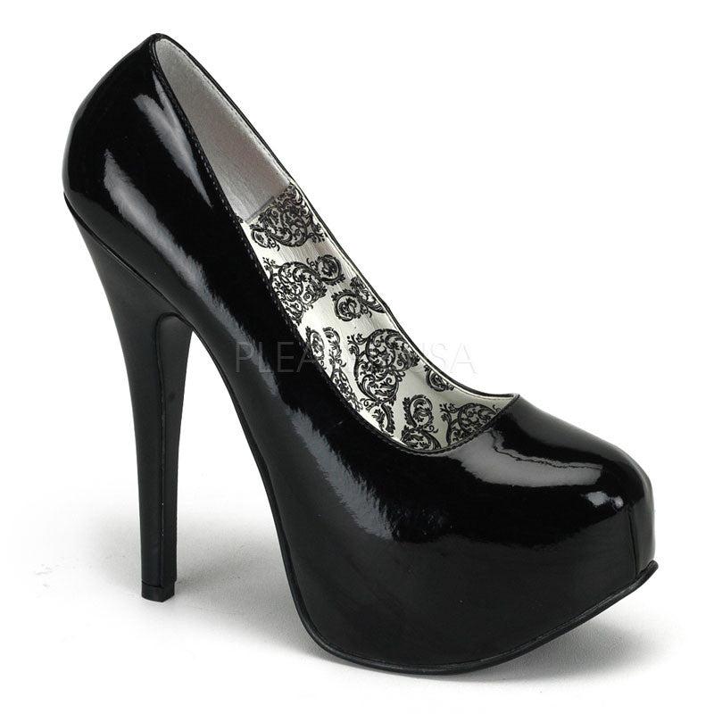 5 Inch Heel TEEZE-06 Black Patent