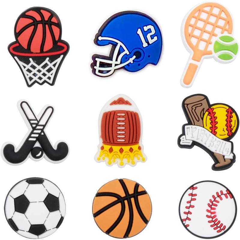 30 50 100Pcs Pack Shoe Decorations Charms for Boys Teens K ids PVC Clog Accessories Pins Fit for Garden Sandals Wristband Bracelet