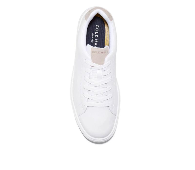 Cole Haan Grand+ Court Men's Leather Sneakers for Casual and Athletic Look