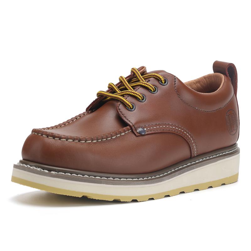 HANDPOINT 82994 Men's Soft Toe Leather Oxford Work Shoe - Brown Regular price $85.99