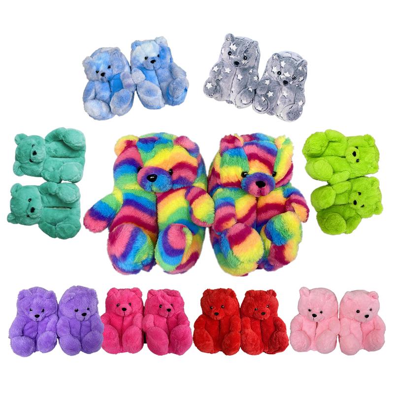 Bear slipper Gir Women indoor warm slippers  Footwear Styilish Comfort shoes