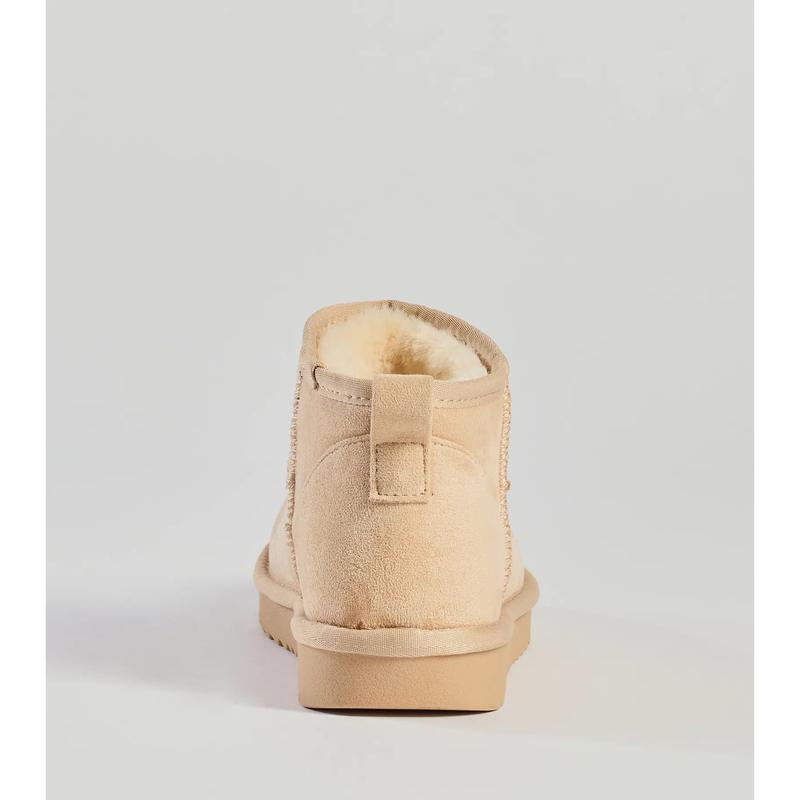 Cozy Staple Faux Fur Ankle Booties