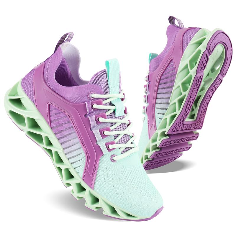 Womens Walking Shoes Lightweight  Tennis Running Shoes Non Slip Comfortable Fashion Sneakers Sports Shoes Training Trainer Runner Athletic Closed Footwear Girl Casual