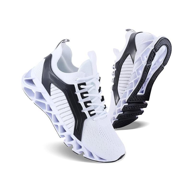 Womens Breathable Walking Tennis Running Shoes Blade Fashion Sneakers Women's Running Shoes Non Slip Athletic Tennis Walking Blade Type Sneakers