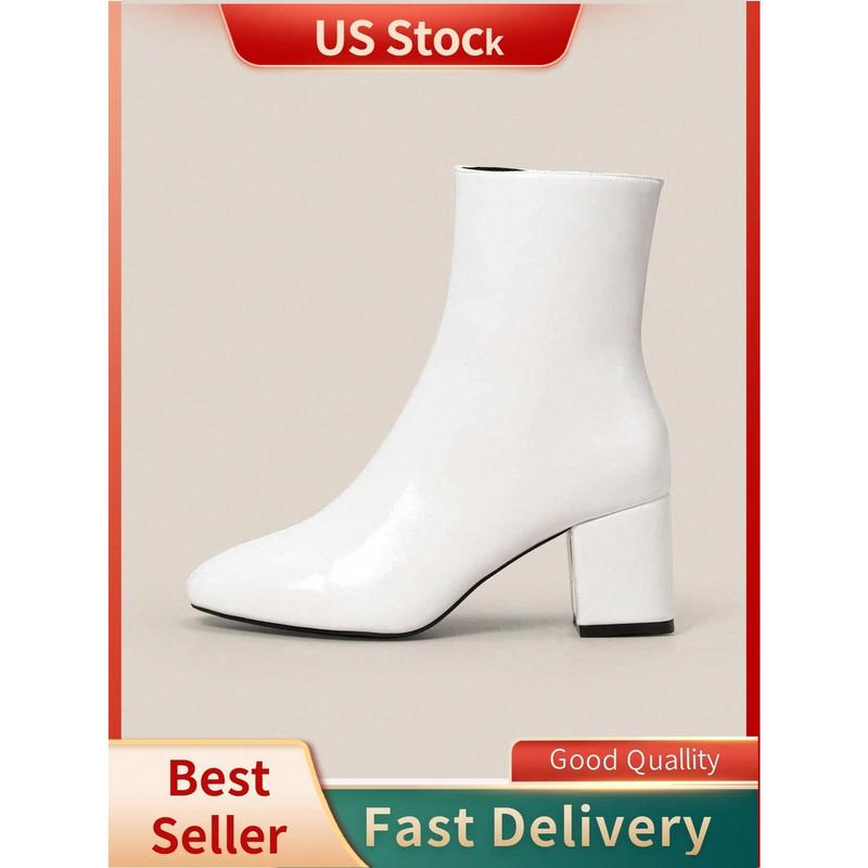 Women's Fashionable Outdoor Winter Boots In White Footwear Girl