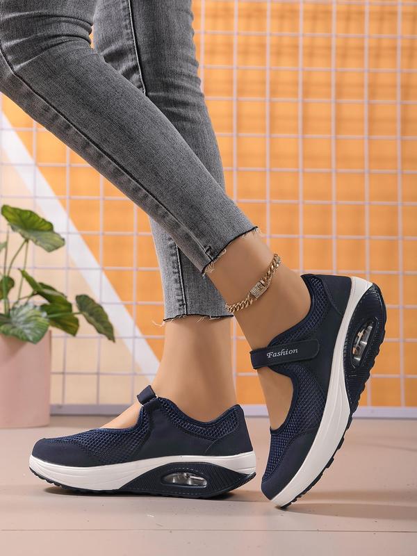 Women's Summer 2024 Letter Pattern Low Top Sneakers for Beach Holiday Vacation, Round Toe Slip on Shoes for Outdoor, Breathable Non-slip Walking Shoes