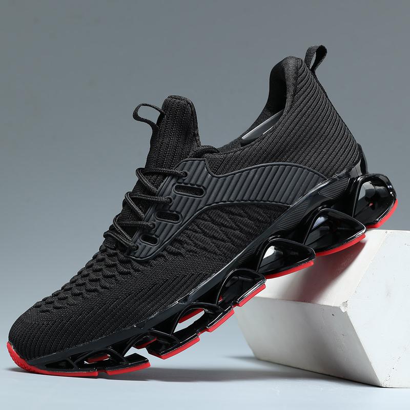 Men's Running Shoes Blade Tennis Walking Fashion Sneakers Breathable NonSlip Gym Sports Work Trainers,Sporty Lightweight Breathable Running Shoes For Exercise & Daily Wear