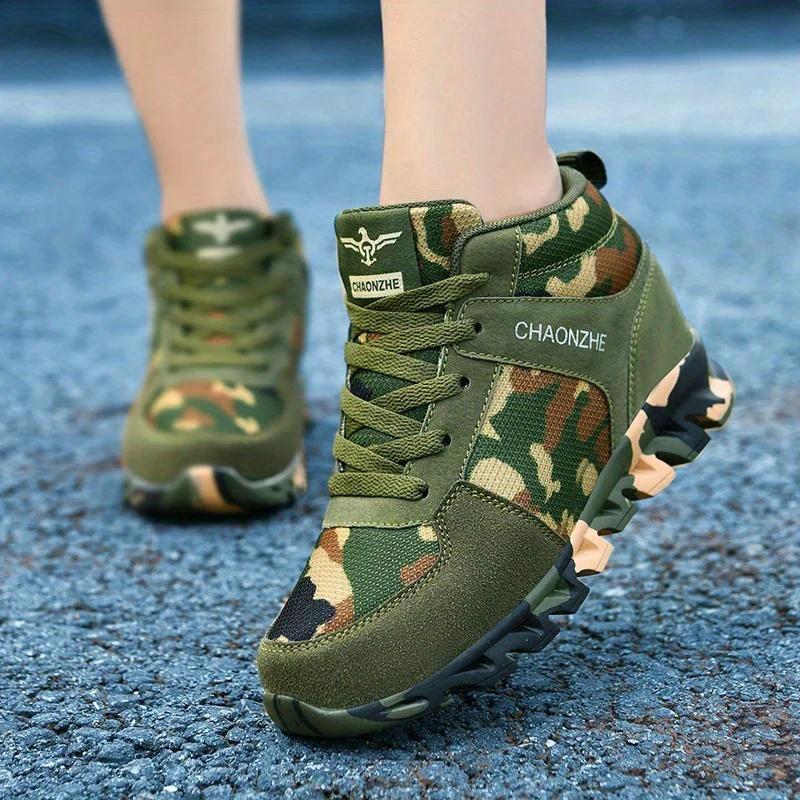 [Customer Favorite] Women's Camo Running Sneakers - Lightweight, Breathable & Durable with Fashion Lace-Up Design for All Seasons