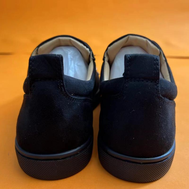 Men's 2024 casual shoes can be used as gifts, black shoes