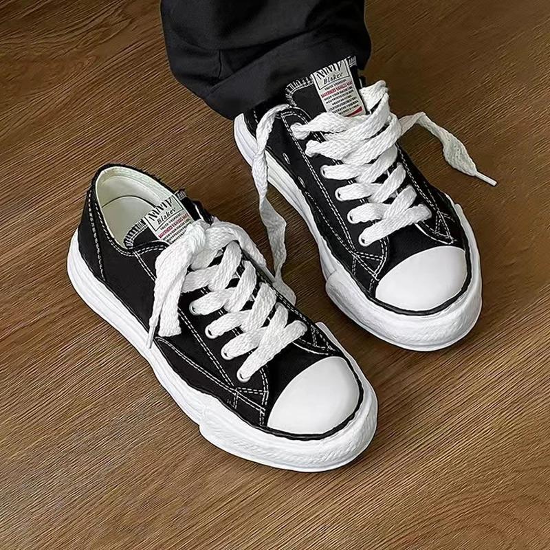 Men's MMY Canvas Shoes Top Quality Low-top Dissolve Sole Casual Sneakers Women Designer's Board Shoes Fashion Classic Style