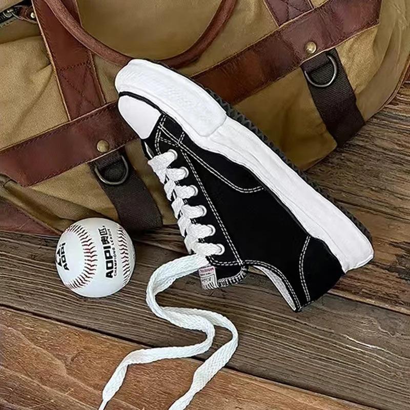 Men's MMY Canvas Shoes Top Quality Low-top Dissolve Sole Casual Sneakers Women Designer's Board Shoes Fashion Classic Style