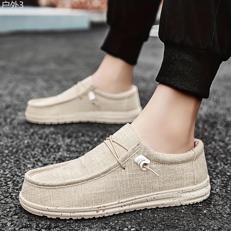 Men's Trendy Slip On Loafer Shoes, Comfy Non Slip Casual Soft Sole Sneakers For Men's Outdoor Activities Footwear Boy