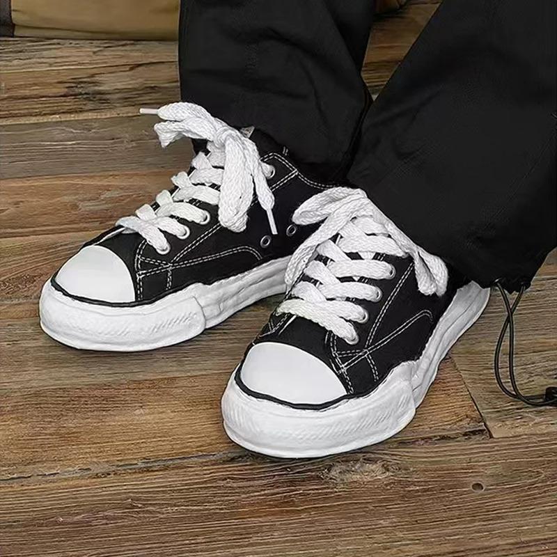 Men's MMY Canvas Shoes Top Quality Low-top Dissolve Sole Casual Sneakers Women Designer's Board Shoes Fashion Classic Style