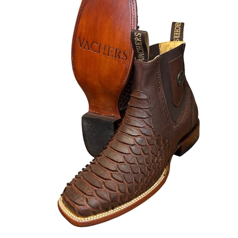 Botín Pitón Vachers jumbo For Men Fashion western Footwear