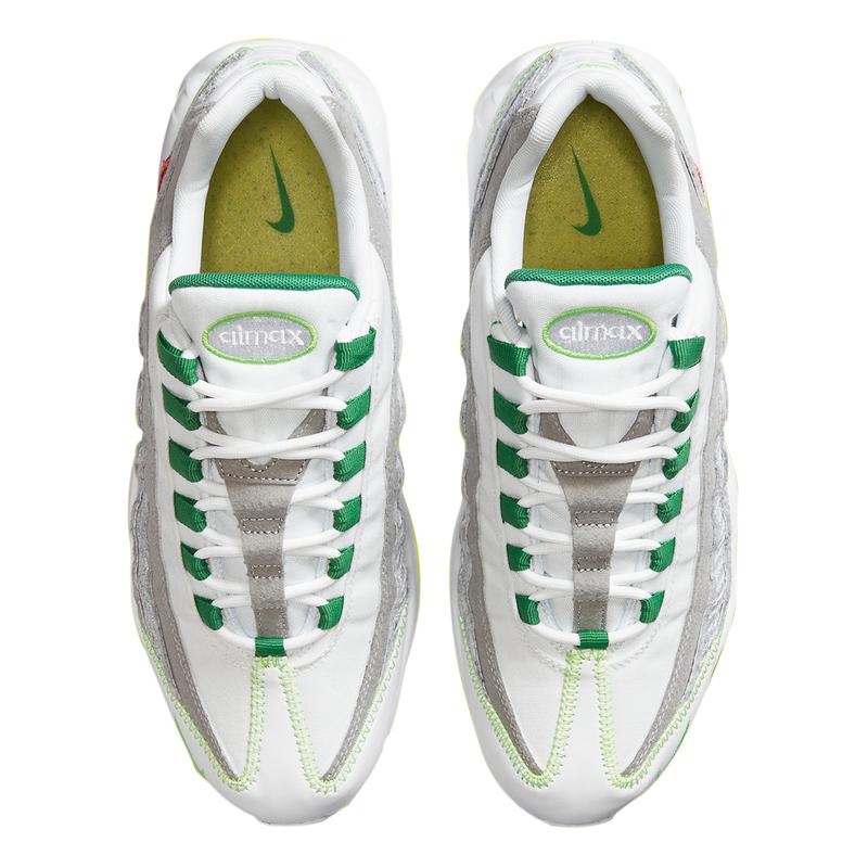 Men's Nike Air Max 95 White Classic Green (CU5517 100)