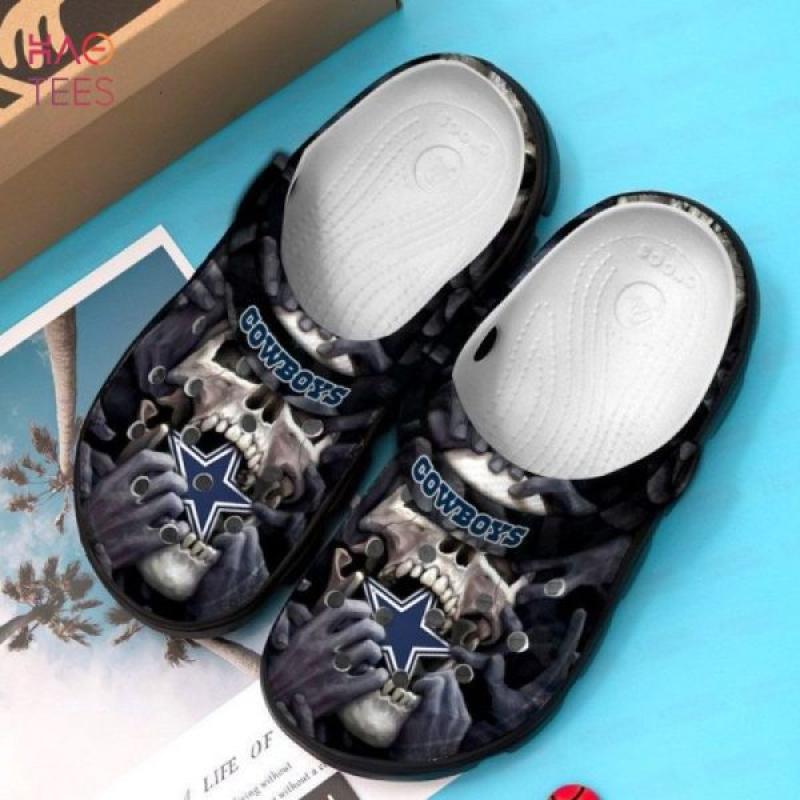 Dallas Skull Clog Shoes