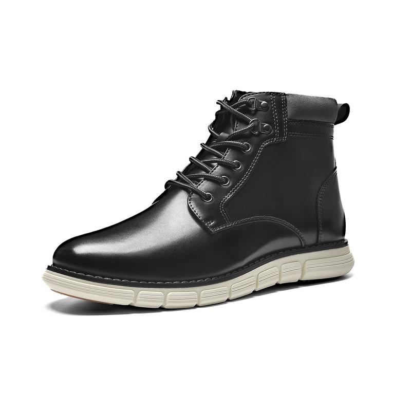 Bruno Marc Men's Vegan Leather Chukka Boots