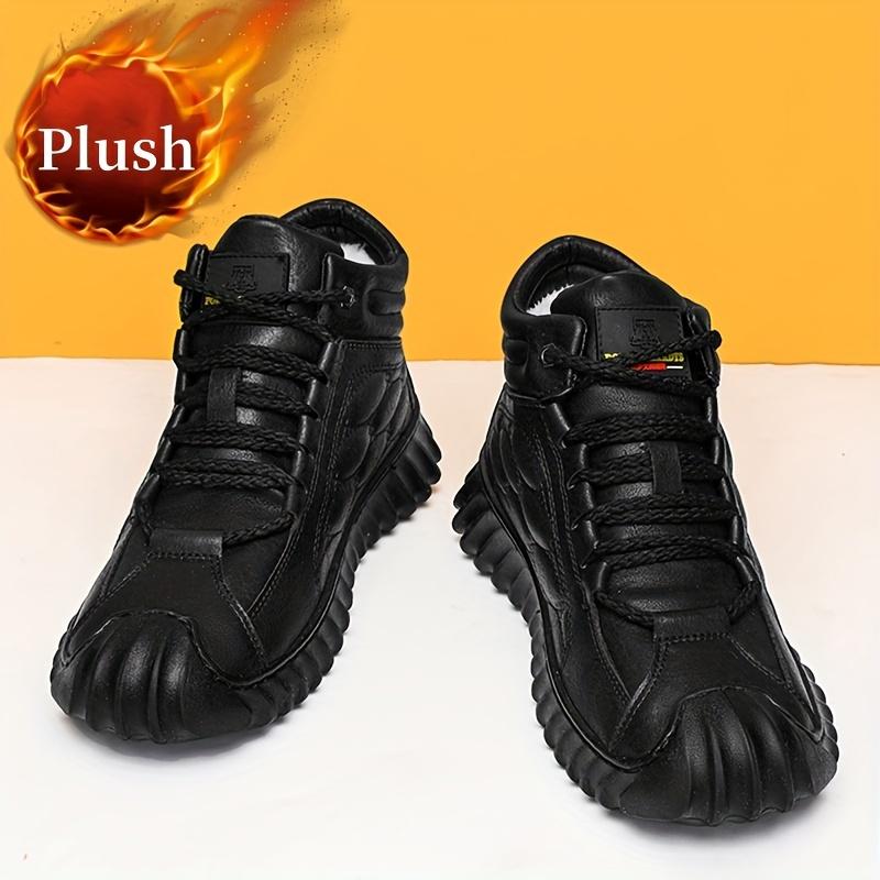 Men's Winter Outdoors Fleece-lined Warm Snow Boots