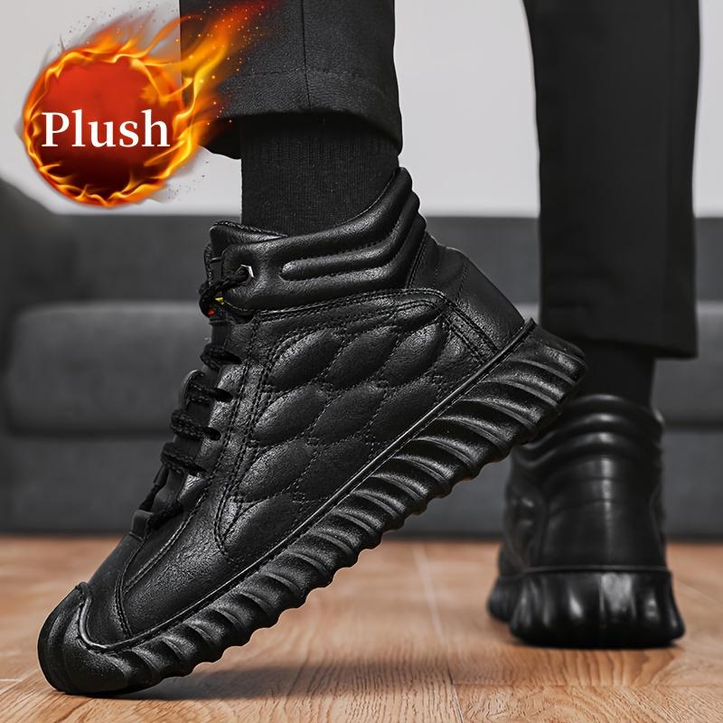 Men's Winter Outdoors Fleece-lined Warm Snow Boots