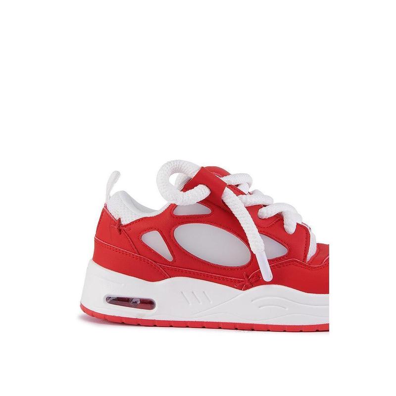 AZALEA WANG CHANTOL RED SNEAKER