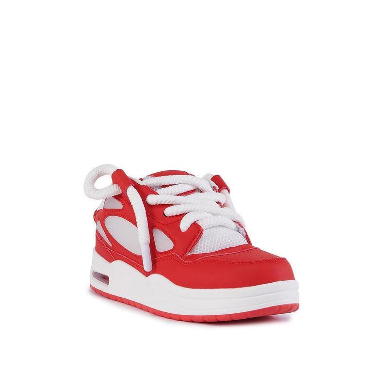 AZALEA WANG CHANTOL RED SNEAKER