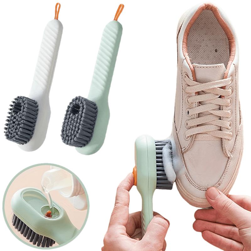 Multifunctional Cleaning Shoe Brush, Automatic Liquid Shoe Brush, Long Handle Clothes Brush