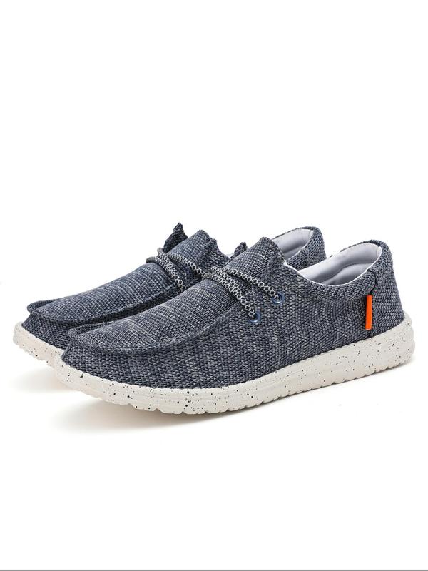 Men's Casual Plain Lace Up Low Top Sneakers, Fashionable Breathable Comfortable Sports Shoes, Male All-match Round Toe Shoes for Daily Wear