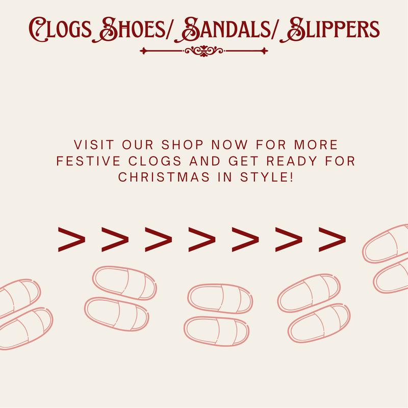 [C166] Christmas Vibe Pepper Clogs Shoes Holiday Season, Unisex Drink Lover Slippers for Men and Women