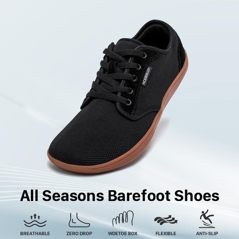 HOBIBEAR Wide Minimalist Barefoot Shoes Mens Womens Walking Sneakers Shoes | Zero Drop Sole | Optimal Relaxation